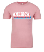 Retro Pink America shirt