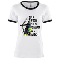 Princess Witch Ringer tee
