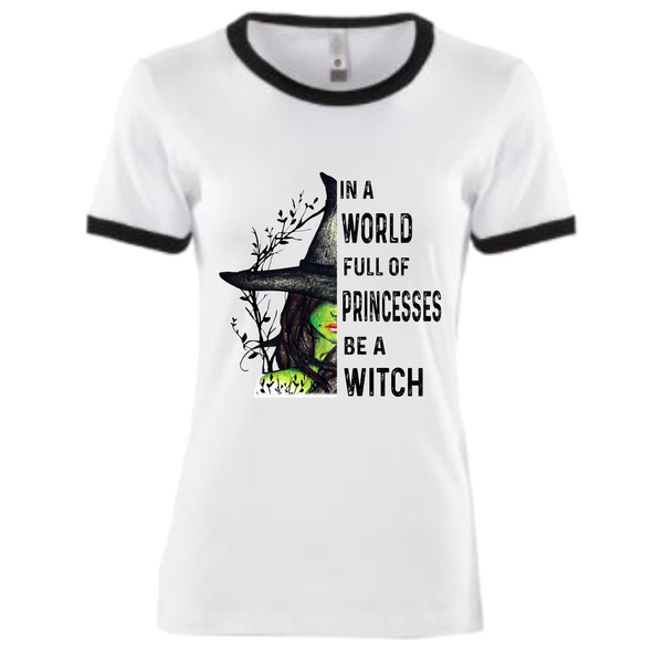 Princess Witch Ringer tee